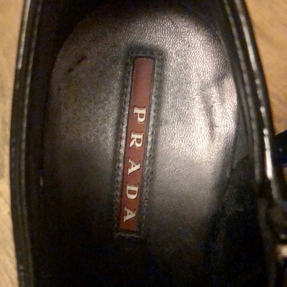 PRADA Booties, black patent leather, 38.5 - Picture 7 of 8